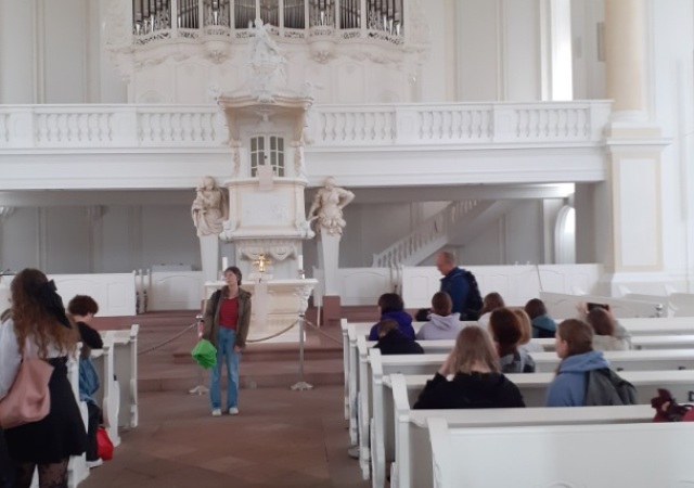 Zwiedzanie Kościoła w Saarbrücken 